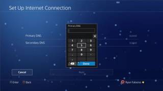 How do I speed up my PS4s Internet Connection Manually set DNS [upl. by Nedap]