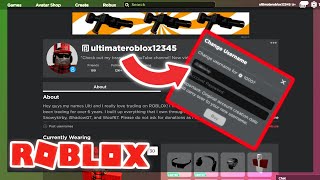 Changing My Roblox USERNAME For The FIRST Time in 8 Years EMOTIONAL [upl. by Hannahs]