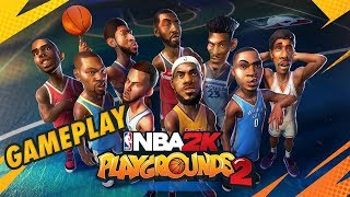 NBA 2K PLAYGROUNDS 2 BETA GAMEPLAY Pack Opening amp 2v2 Online Championship Mode Ep 1 [upl. by Ebberta]