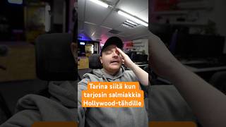 Kun tarjosin salmiakkia Hollywoodtähdille [upl. by Aromat]