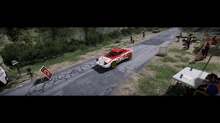 WRC 10 Rally Italia Sardegna Sardinie shakedown a Baranta [upl. by Dikmen]