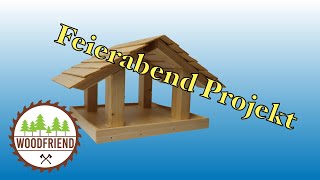 DIY Vogelhaus SchrittfürSchritt Anleitung zum bauen [upl. by Ainolloppa]