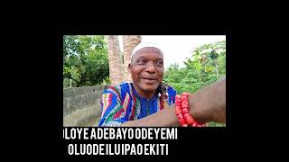 Irinkerindo ogboju odẹ nínú igbó pẹlú Oloye Adebayo Odeyemi oluode ilu Ipao Ekiti [upl. by Lizzie]