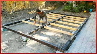 Building Amazing DIY Wood Cabin Step by Step  Tiny Home  WoodWorkerenginbircan [upl. by Symon309]