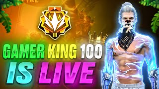 GAMER KING 100 is live GIVEAWAY [upl. by Ailecec]