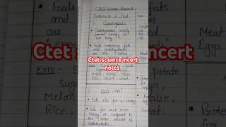 Ctet Science Components of foodclass6 ncert  carbohydratesfats protein ctet science shorts [upl. by Carpet]