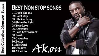 Akon Greatest Hits Playlist  Akon Collection All Time Music Favorite [upl. by Cora]