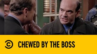 Chewed By The Boss  Frasier  Comedy Central Africa [upl. by Onitram]