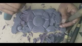 MDF design hand make work wood carving [upl. by Adriana]