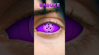 Sasuke  Sharingan Evolution [upl. by Jeconiah]