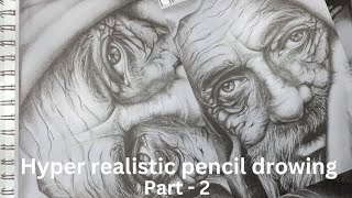 Hyper realistic portrait drawingrealistic sketch portrait sketch11092024 [upl. by Leummas]