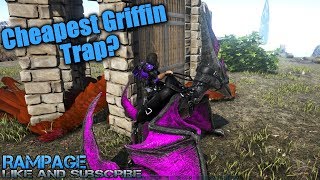 GRIFFIN TRAP  HOW TO ARK Survival Evolved Super cheap [upl. by Atem]