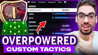 INSANE AI MOVEMENT 200 META 44112 FORMATION amp CUSTOM TACTICS  FC 24 ULTIMATE TEAM [upl. by Aline]