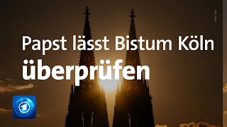 Apostolische Visitation Papst ordnet Kontrolle im Erzbistum Köln an [upl. by Winser]