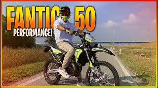 TEST FANTIC 50 PERFORMANCE 2020 MEGLIO DEL VALENTI🧐 [upl. by Ahsinoj472]