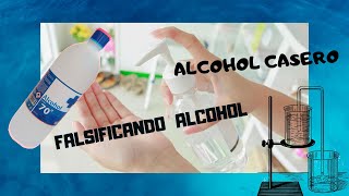 Como hacer alcohol etílico casero [upl. by Dewees]