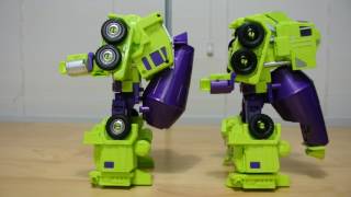 Transformers Combiner Wars Devastator Mixmaster Mod [upl. by Alisia]