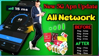 Enable New 5G Internet APN  For Fast Internet Settings in All Network [upl. by Mccartan]