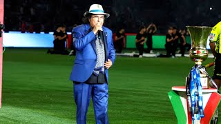 COPPA ITALIA AL BANO DISASTRO INNO DI MAMELI [upl. by Leban]