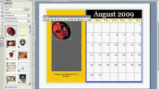 Microsoft Publisher Calendar Tutorial A Brooks [upl. by Rebekkah]