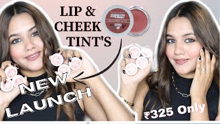 New Cuffs N Lashes Lip Cheek amp Eye Tints  Review amp Swatches [upl. by Blainey]