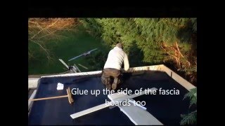 How to fit the EPDM rubber roof to your Keops Moderna log cabin [upl. by Anson]