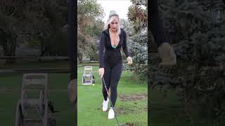 Paige Spiranac Mastering Shot Shaping How to Manipulate the Ball Flight in Golf [upl. by Ayila686]