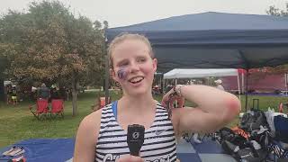 Elizabeth Leachman Wins Texas 5A State XC Title Interview [upl. by Ondine]