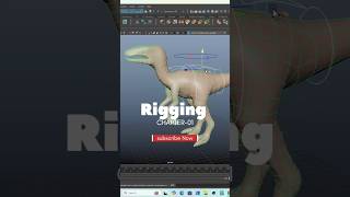 Rigging tutorial Hindi 3danimation shortvideo cgianimation cartoonvideo [upl. by Nannek]