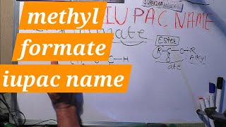 methyl formate iupac name in Hindi  Surendra Khilery [upl. by Anirdnajela]