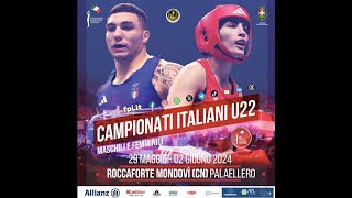 CAMPIONATI ITALIANI U22 MF 2024  FINALISSIME [upl. by Lanita340]