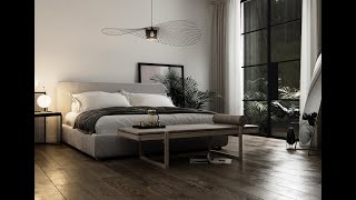 Blender ArchVis Bedroom Animation  iMeshh Assets [upl. by Eniarda]