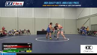 Mat 3 285 Nash Hutmacher South Dakota Vs Roberto Rivero Louisiana [upl. by Yrokcaz]