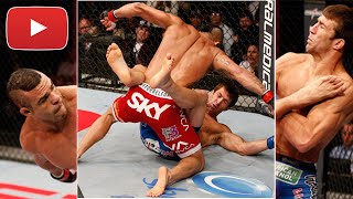 Vitor Belfort Knocks Out Luke Rockhold  Spinning Heel Hook Kick KO  MMA TKO Knockout Highlights [upl. by Oirotciv]