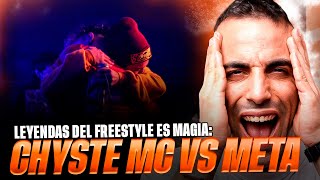 CHYSTE MC DIRECTO A LA SUPERLIGA 🌏 METALINGÜÍSTICA VS CHYSTE MC 🇨🇱 LEYENDAS DEL FREE Reacción [upl. by Nimra]