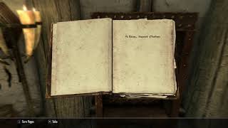 A Kiss Sweet Mother Books of Skyrim Read Aloud [upl. by Ttegirb]