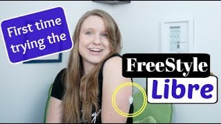 Inserting the FreeStyle Libre Sensor for the FIRST TIME [upl. by Azer]