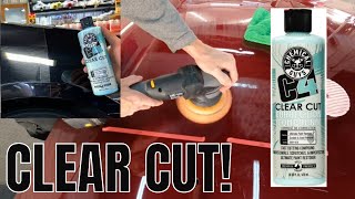 Chemical Guys C4 Clear Cut Cutting Compound Etching Swirls Scratches Oxidation How Effective [upl. by Bohannon]