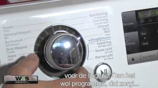 LG droger LG RC9055AP2 Eco Hybrid met warmtepompsysteem [upl. by Korrie]