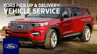 Ford Pickup amp Delivery  Vehicle Service Without the Commute  Ford [upl. by Blus]