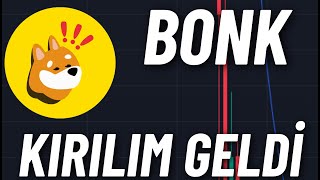 BONK COİN SICRAYISA COK YAKIN [upl. by Masterson]