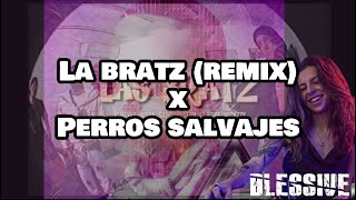 Las bratz remix x Perros salvajes Blessive mashup [upl. by Orms]