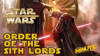 The Sith Lineage of Darth Bane and the Rule of Two Legends  Star Wars Explained [upl. by Aihpledalihp]