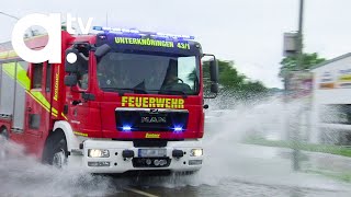 Hochwasser Schwaben kämpft weiter gegen die Fluten  atv [upl. by Yoshio]