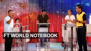 Election fever heats up the Philippines I FT World Notebook [upl. by Aloisius755]