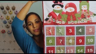 Christmas Advent Calendar Tutorial amp Giveaway [upl. by Attezi]