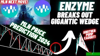 Enzyme Breaks Out Gigantic Wedge  MLN Price Prediction 2024 [upl. by Einna673]