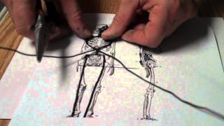 Vigardt Wire Figure Armature Demo 1 [upl. by Esten]