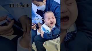 Cutebaby 🧚 Baby Injection Push Vedio 💉 baby cute love injection crying shots [upl. by Geoffrey]