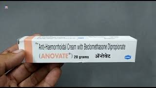 Anovate Cream uses for Piles in Hindi  Anovate Cream uses Side effects benefits review in Hindi [upl. by Gawain]